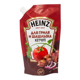 Томатный кетчуп для гриля и шашлыка Heinz